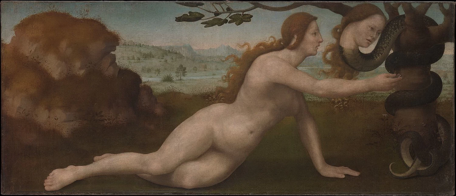 Adamo ed Eva - dettaglio, Metropolitan Museum of Art